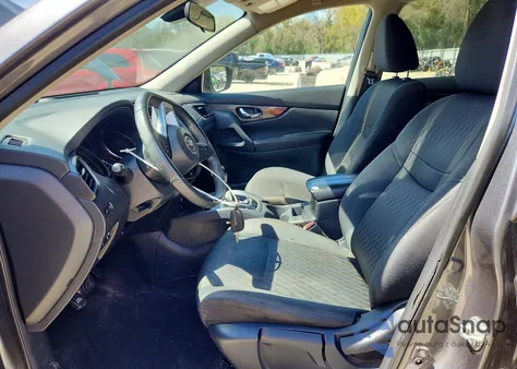 2019 Nissan Rogue S z USA, uszkodzony, nr VIN 5N1AT2MT7KC744168